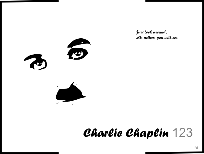 Happy Birthday Charlie Chaplin - Charles Chaplin (653x491), Png Download