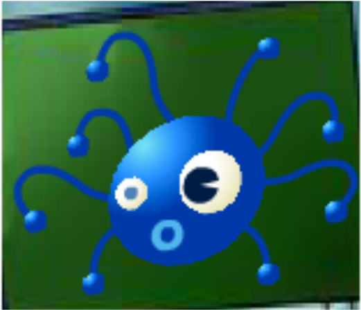 Aqua Spider Clip Art (600x446), Png Download