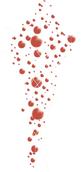 Share This Image - Red Bubbles Png (285x600), Png Download