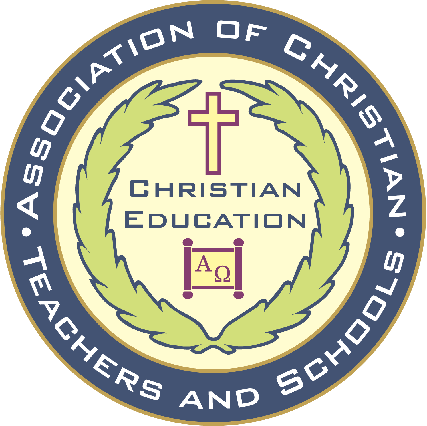 Christian Education Logo, Color - Us Department Of Education (1496x1492), Png Download