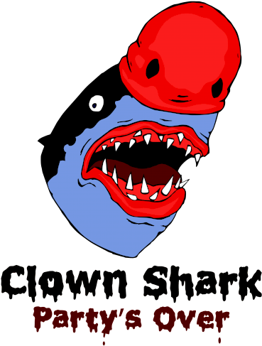Clown Shark By Acpartman27 - Clown (397x562), Png Download