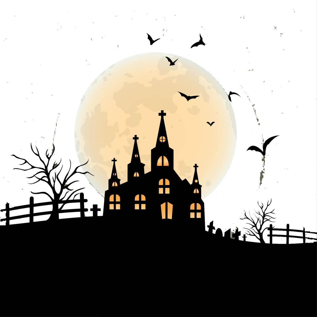 Halloween Vector Png Download - Twisted Envy Haunted Mansion On The Hill Novelty Mug (1024x1024), Png Download