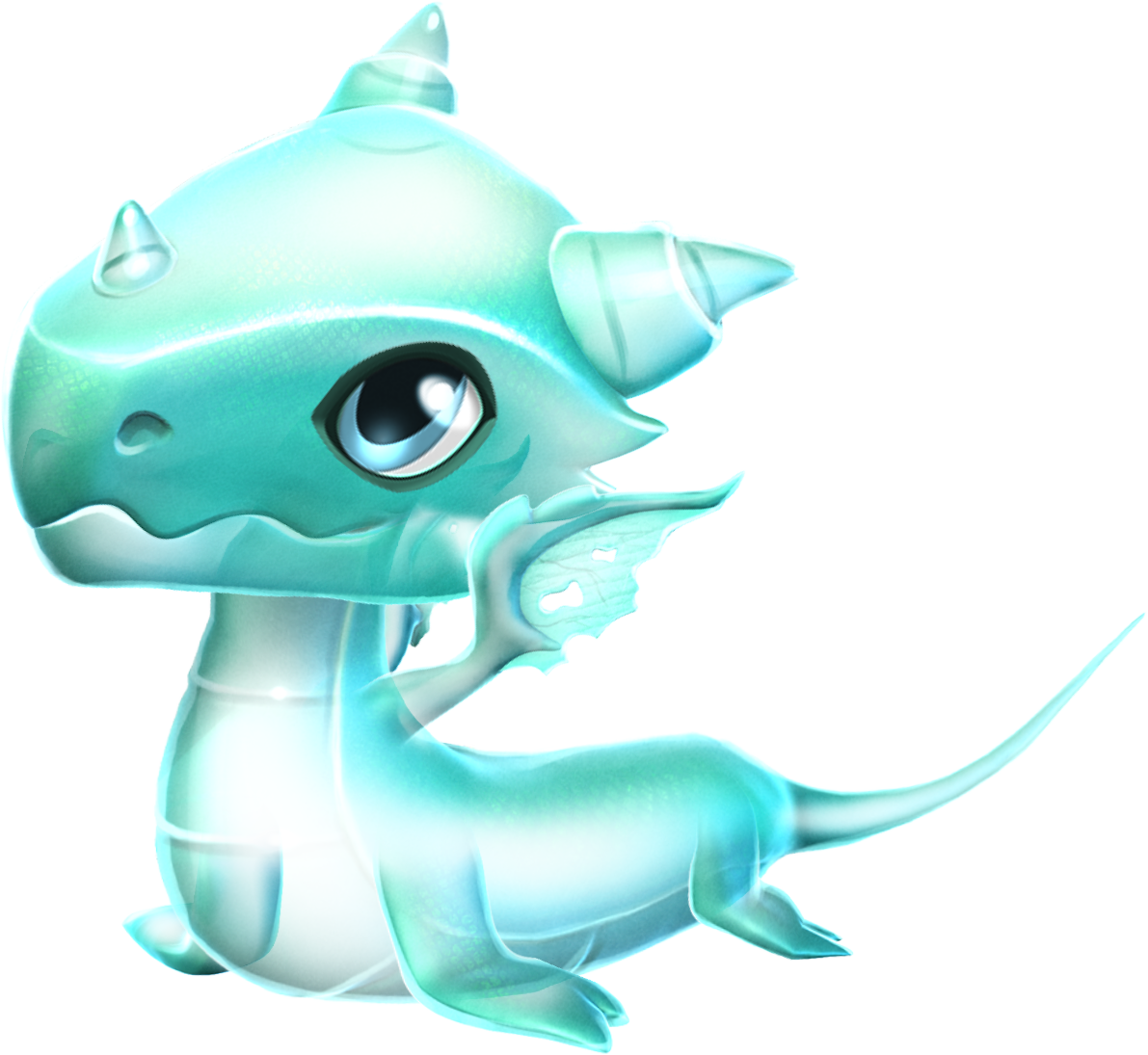 Ghost Dragon Baby - Portable Network Graphics (1191x1095), Png Download