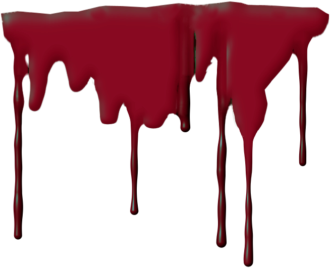 Blood Dripping - Blood Dripping Clipart (654x531), Png Download