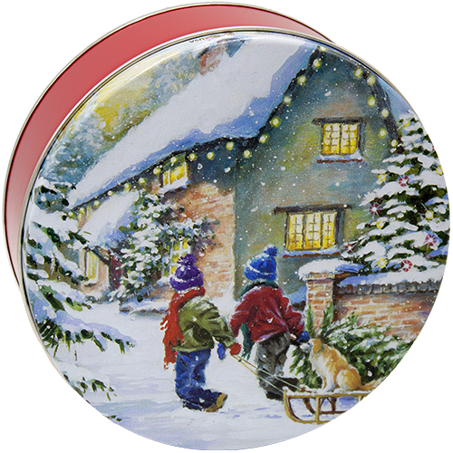 48 Wholesale Printed Collector Tins With Chocolate (500x500), Png Download