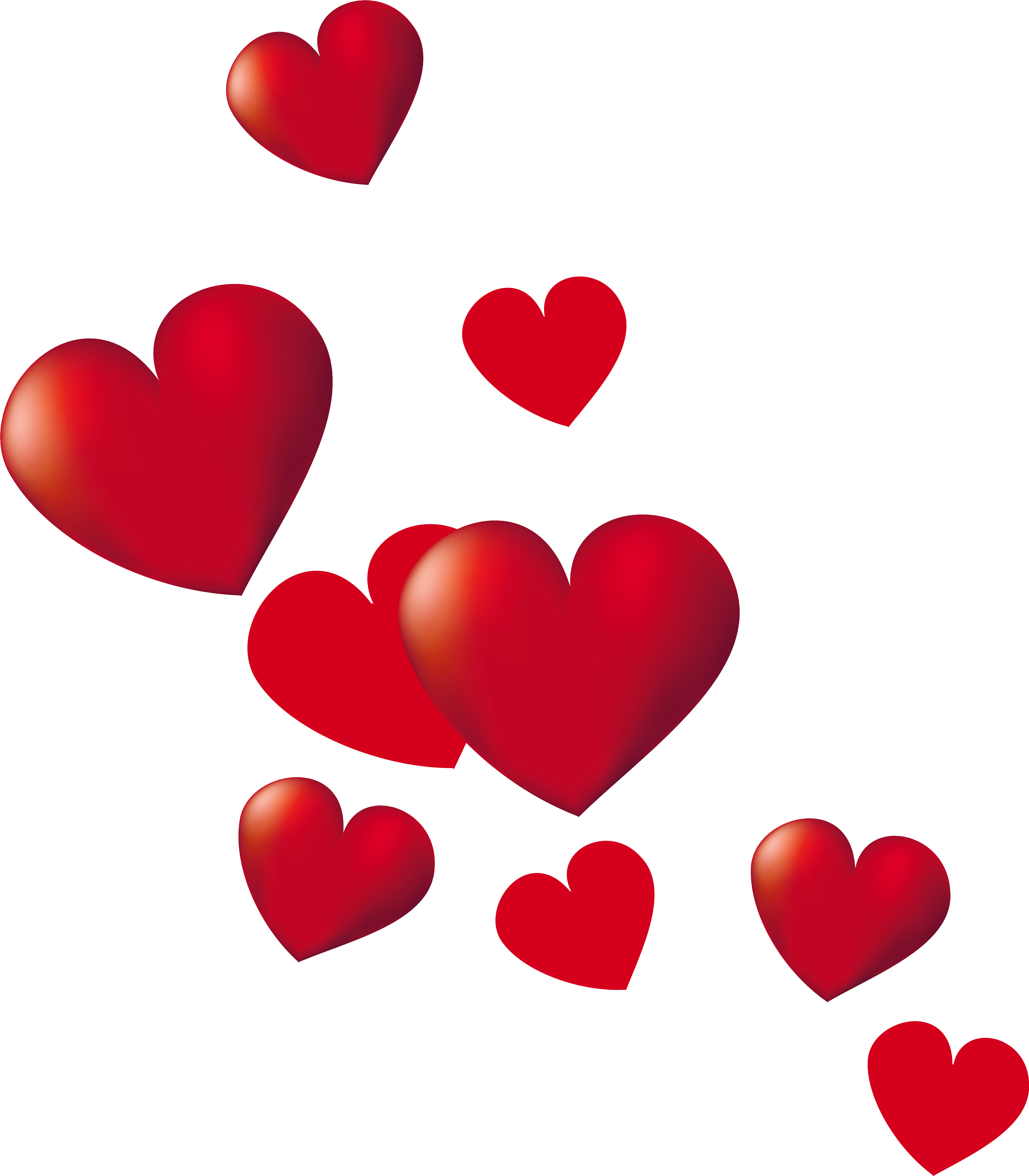 Corazones Png (4454x5262), Png Download
