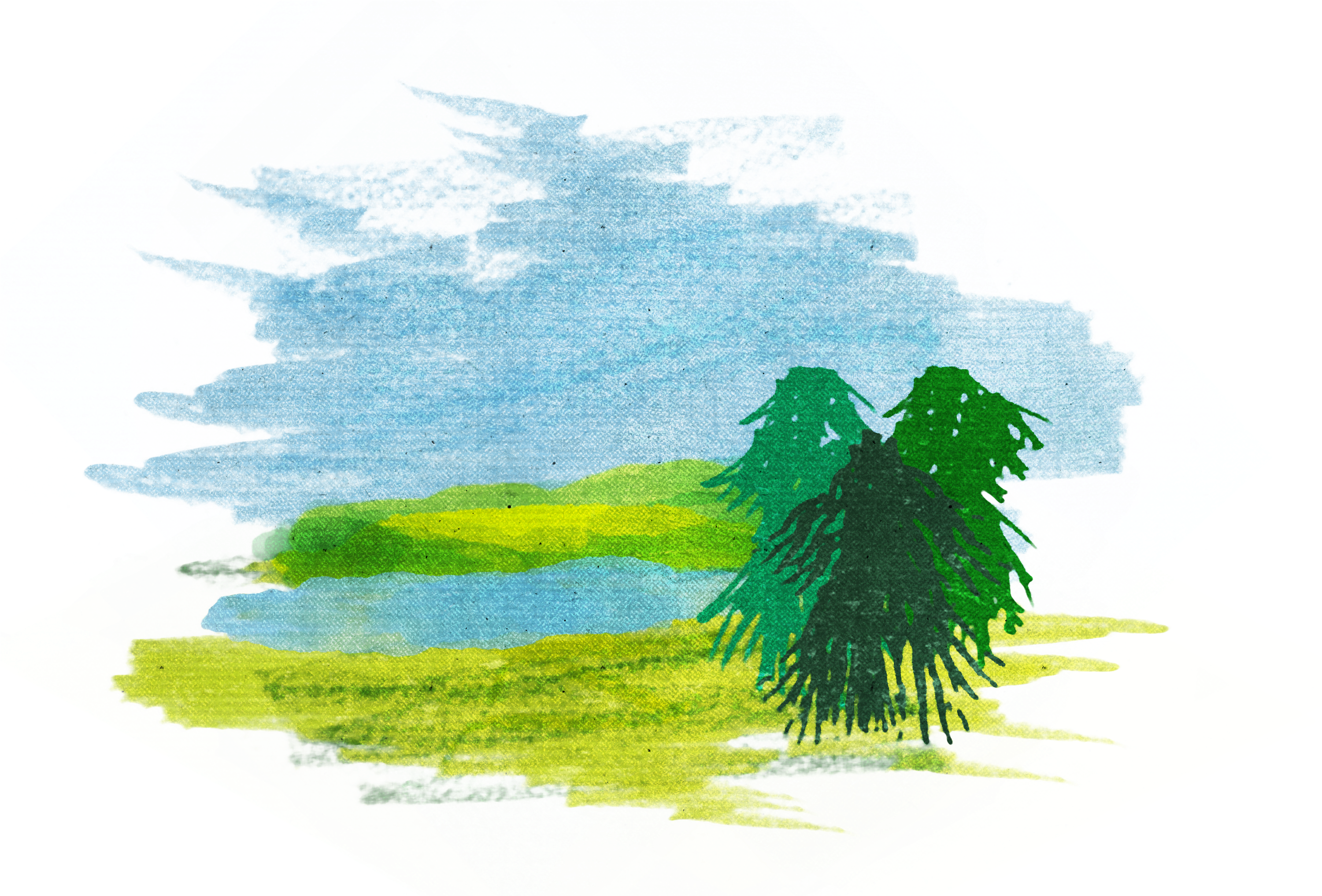 Watercolor Painting (3000x3000), Png Download