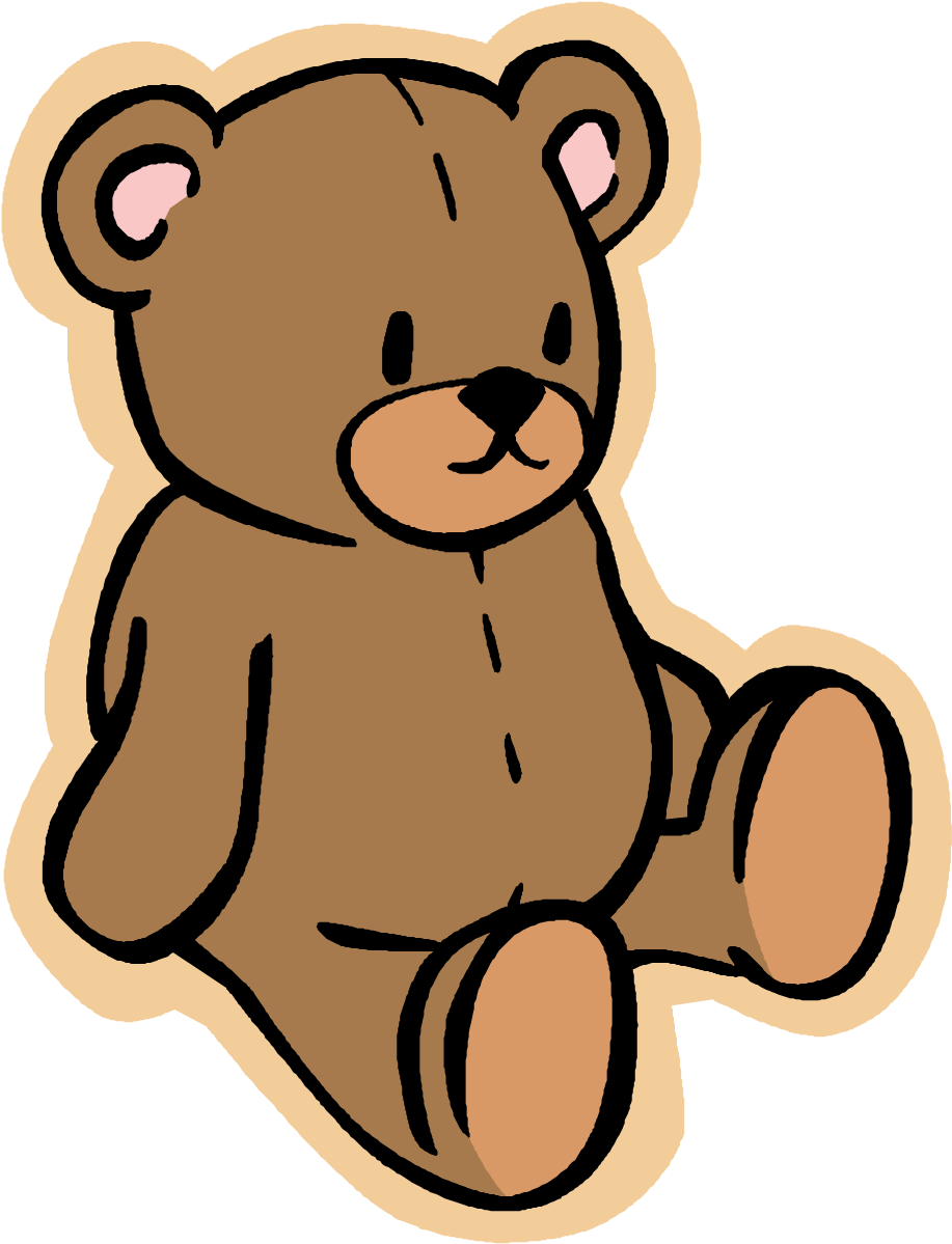 Best Free Teddy Bear Png Image - Cartoon Teddy Bear Png (935x1230), Png Download