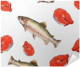 Sea Trout Fish - Watercolor Painting (400x400), Png Download