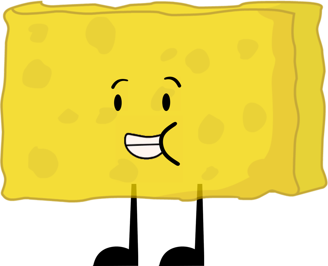 Spongy As Ghost - Bfdi Ghosts (1175x932), Png Download