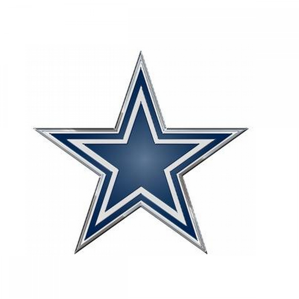 Dallas Cowboys Lightweight Aluminum Color Team Emblem - Dallas Cowboys Color Team Emblem (1000x1231), Png Download