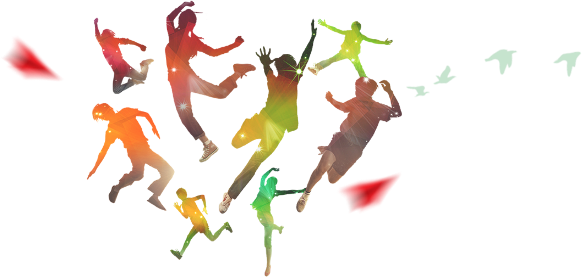 Youth Festival Holiday Element About Youth Day - Background Poster For Youth (2200x1259), Png Download