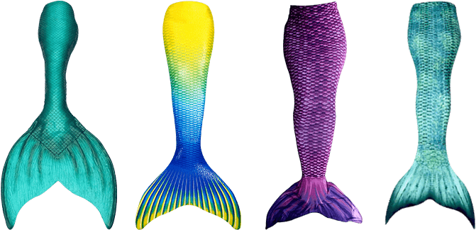 Best Mermaid Tails For Swimming - Child Mermaid Tails (800x325), Png Download
