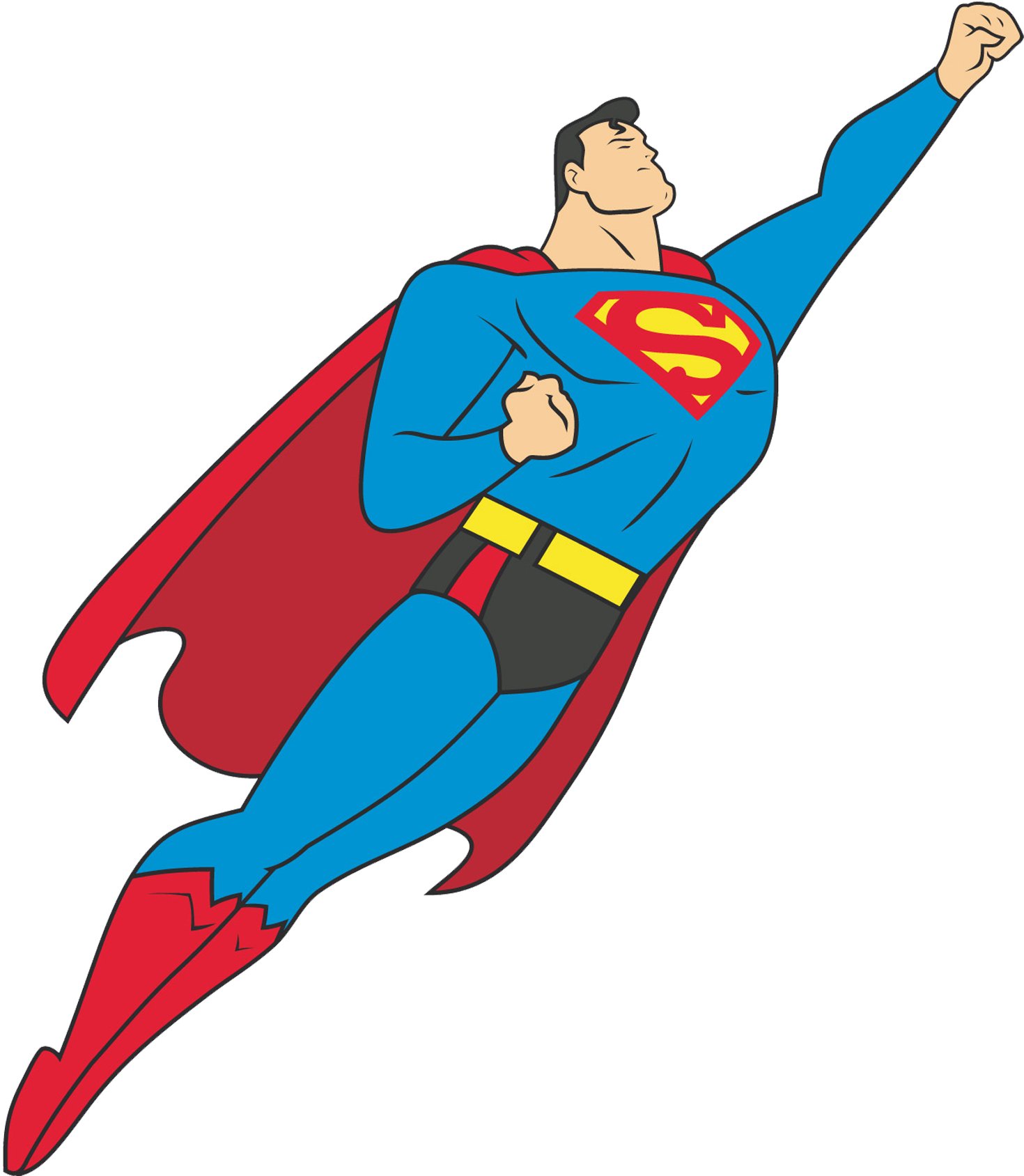 Superman Png - Superman Clipart (1470x1688), Png Download