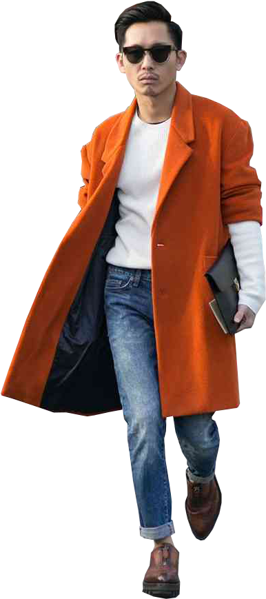 Pin By Gary Tang On 0- Image Source 图片素材 - Men Fashion In Paris (300x559), Png Download