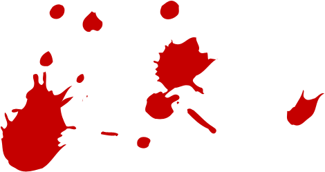 Blood Splatter Thirteen - Blood Gif No Background (800x600), Png Download