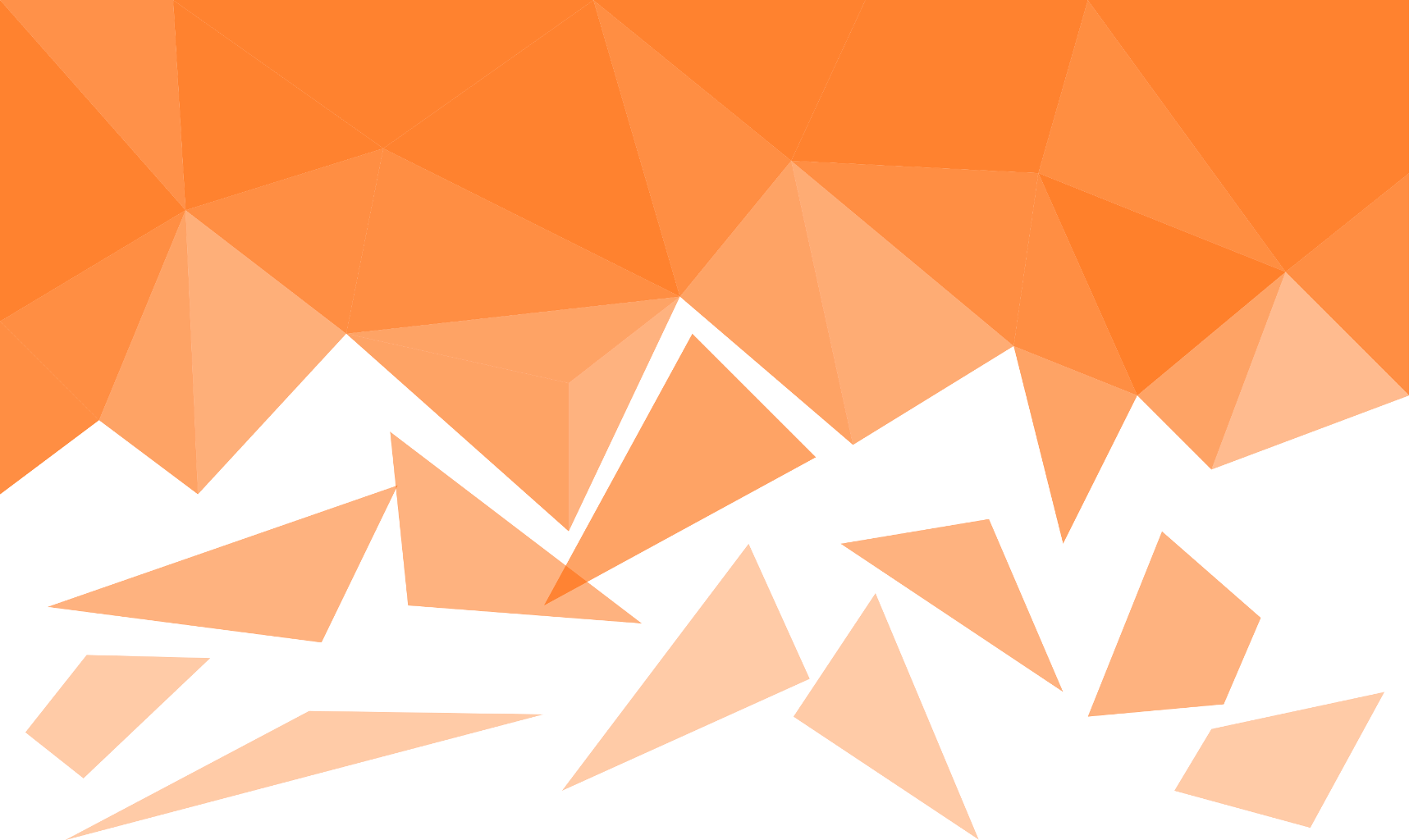 Download Transparent Triangle Background Png - Orange Background Png