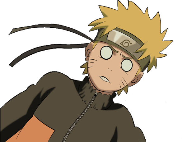 Naruto Shippuden Free Png Image - Naruto Surprised (600x456), Png Download