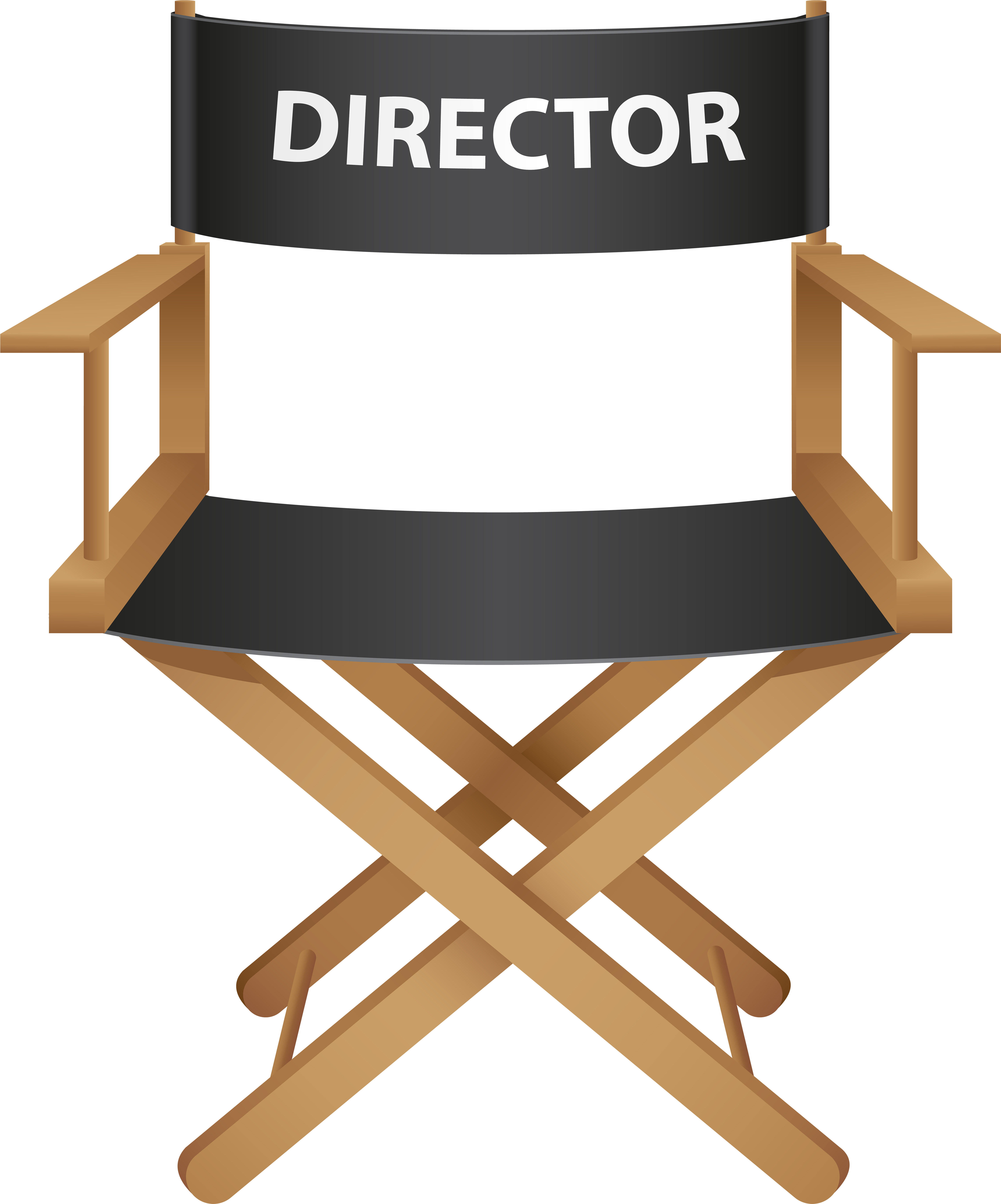 Directors Chair Png Clip Art - Free Director Chair (5821x7000), Png Download