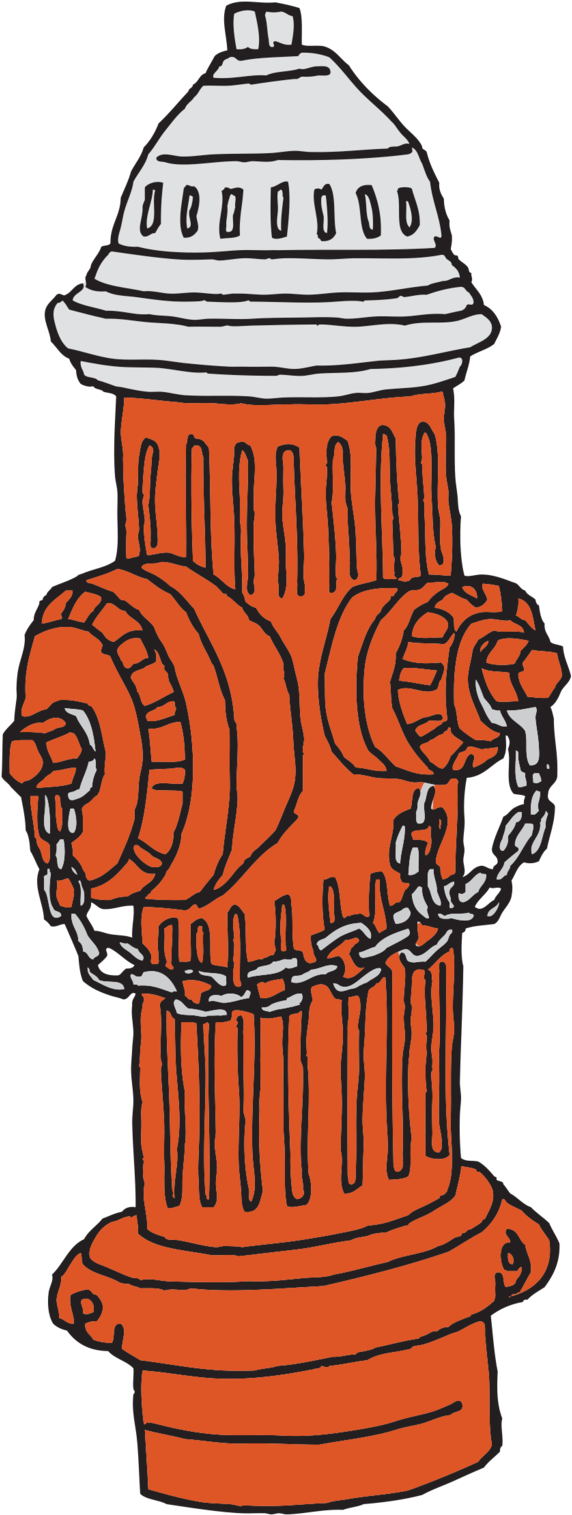 Fire Hydrant - Drawing (2048x2048), Png Download