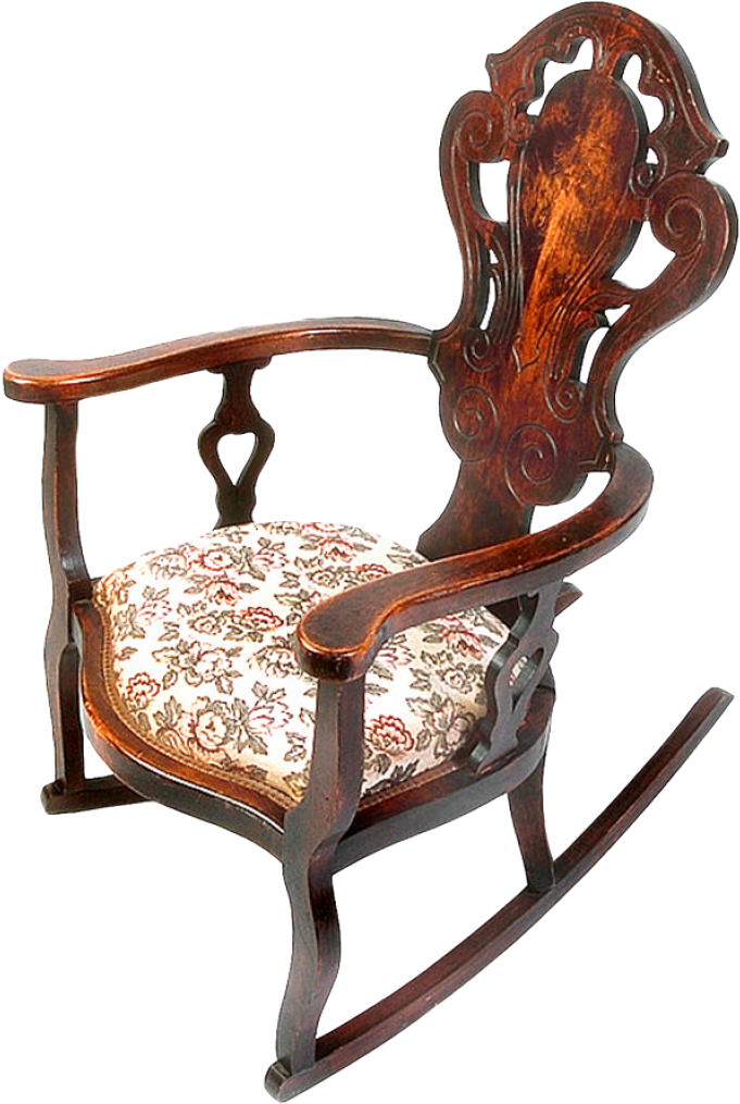 Pngpix Com Rocking Chair Png Transparent Image - Png Transparent Old Chair Png (700x982), Png Download