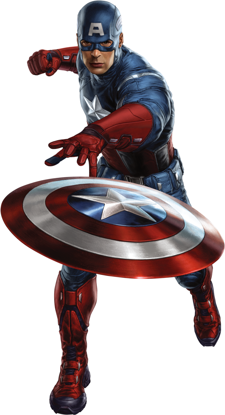 #captain #america #clip #art - Captain America Png Hd (659x1213), Png Download