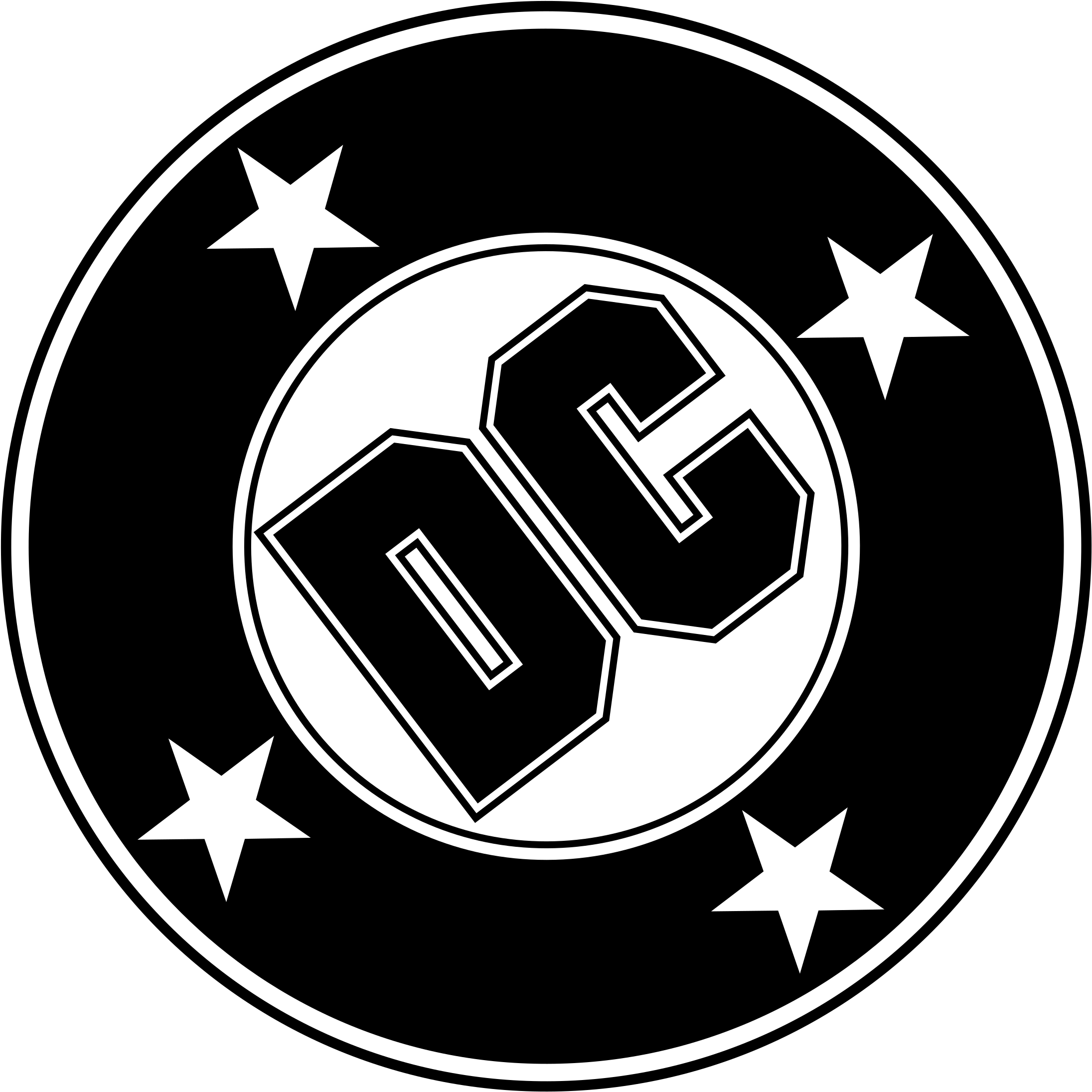 0 Comments - - Logo Dc Comics (1000x1000), Png Download