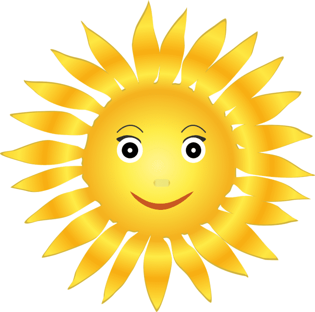 Bright Sun Sun Png Image - Sun Clipart (650x642), Png Download