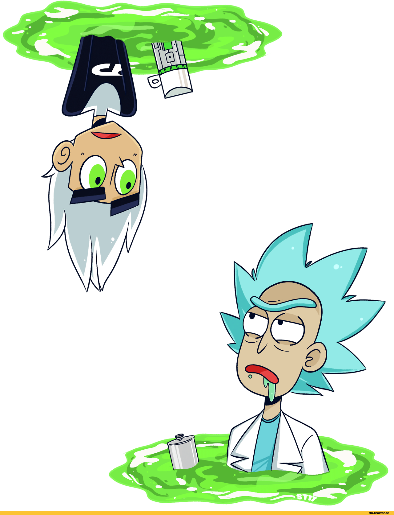 Pin By Зори On Rick And Morty - Rick Sanchez (1280x1670), Png Download