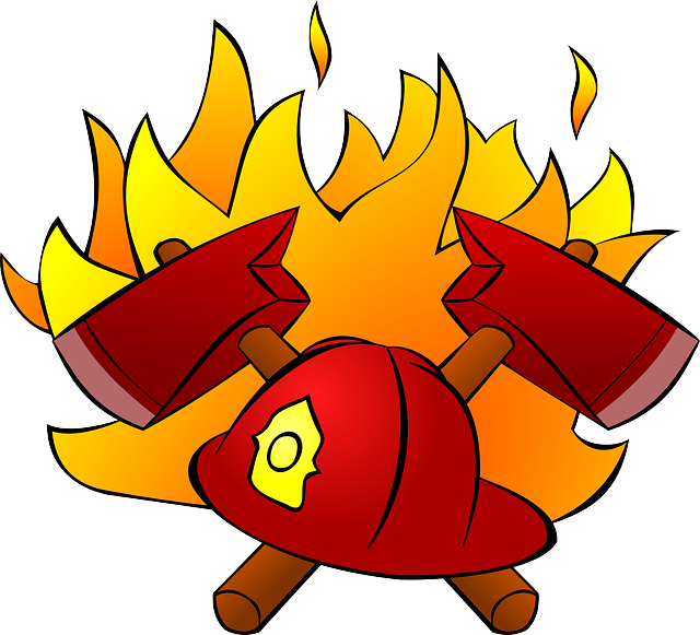 Rain Cloud Clipart - Fire Fighter Clip Art (640x581), Png Download