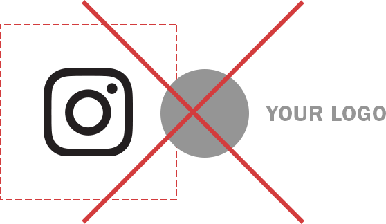 The Logo Is Too Close To The Glyph - Instagram (558x324), Png Download