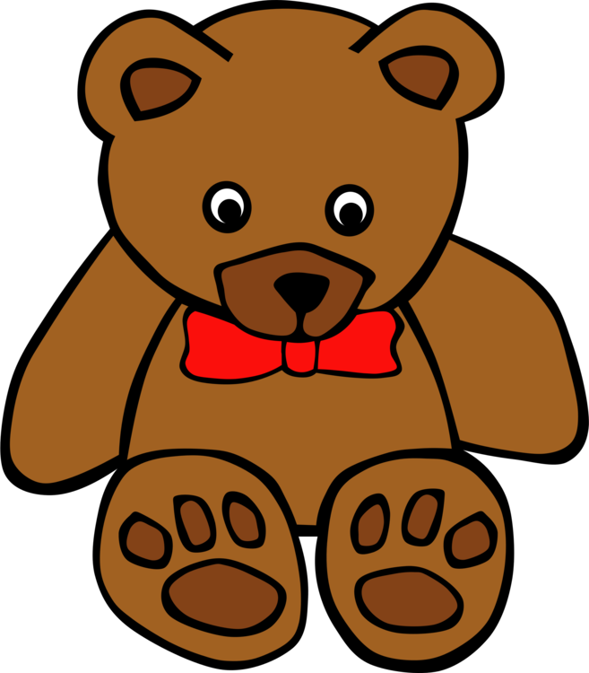 Teddy Bear Clip Art Christmas Stuffed Animals & Cuddly - Clipart Teddy (657x750), Png Download