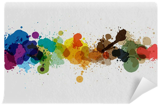 Paper Texture With Watercolor Splatter, Vector Template - مدخل إلى التربية الخاصة [book] (400x400), Png Download