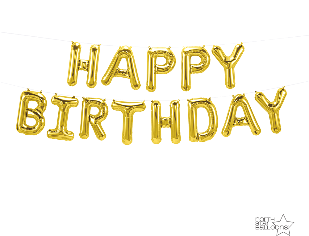 Happy Birthday Kit 16 In (1000x1000), Png Download