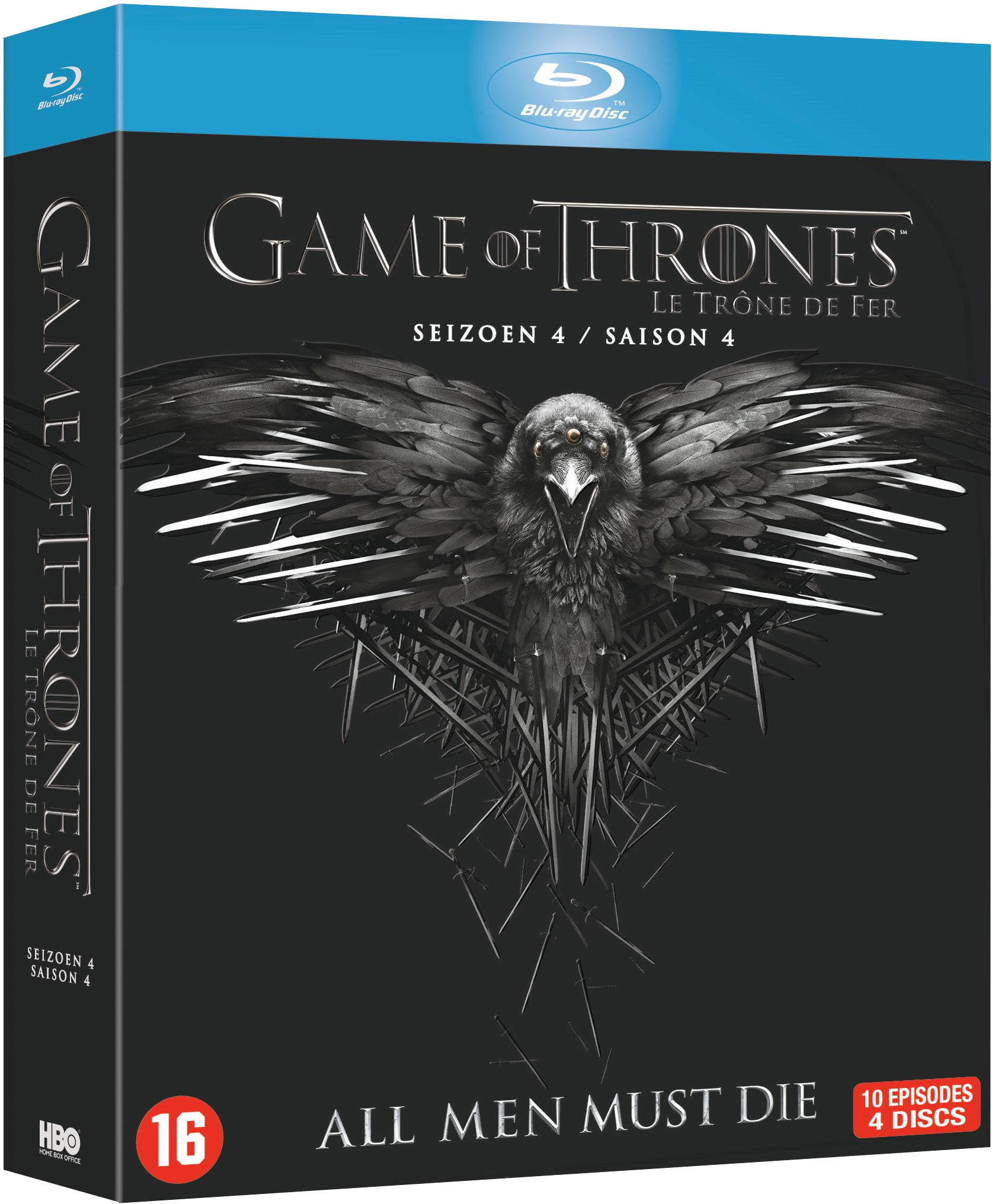 Contest Game Of Thrones Season - Juego De Tronos - Temporada 4 [blu-ray] (1800x2400), Png Download