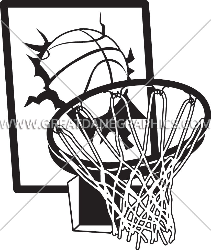 Pastels Drawing Basketball Png Transparent - Basketball Hoopdrawing (825x977), Png Download