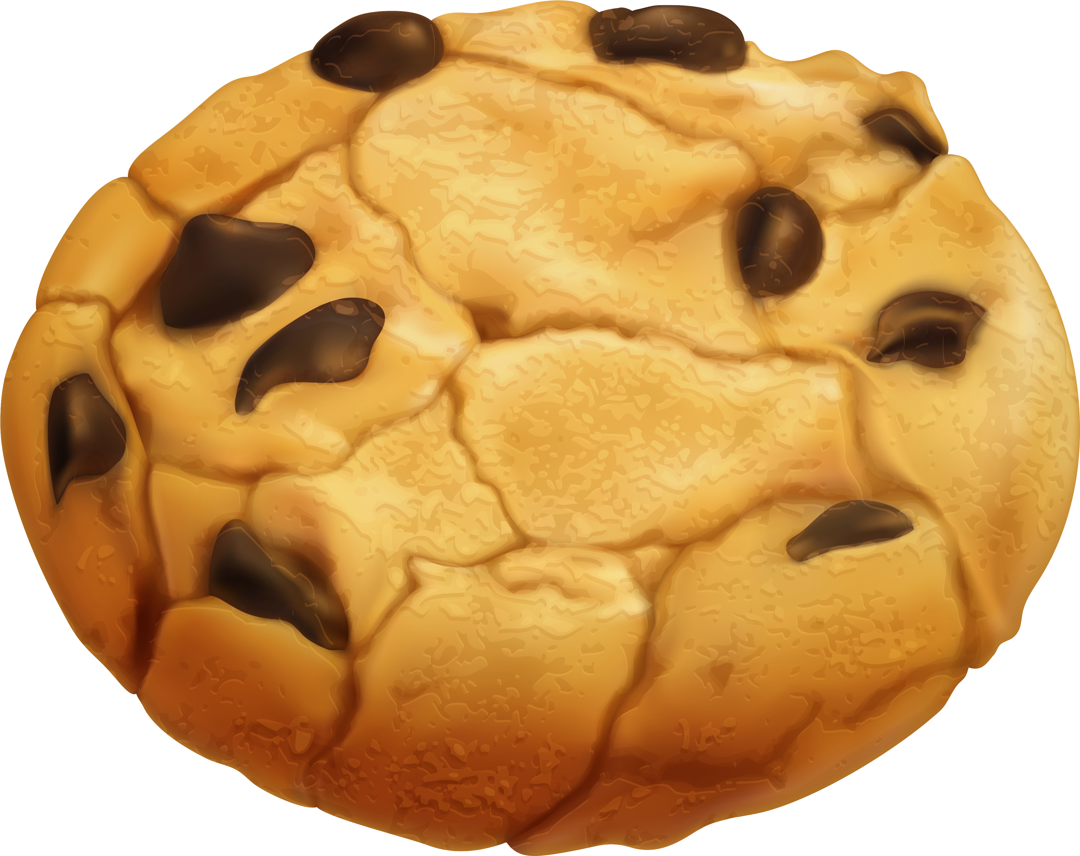 Cookie Png Images Png Black And White Stock - Biscuit Clipart (3500x2774), Png Download