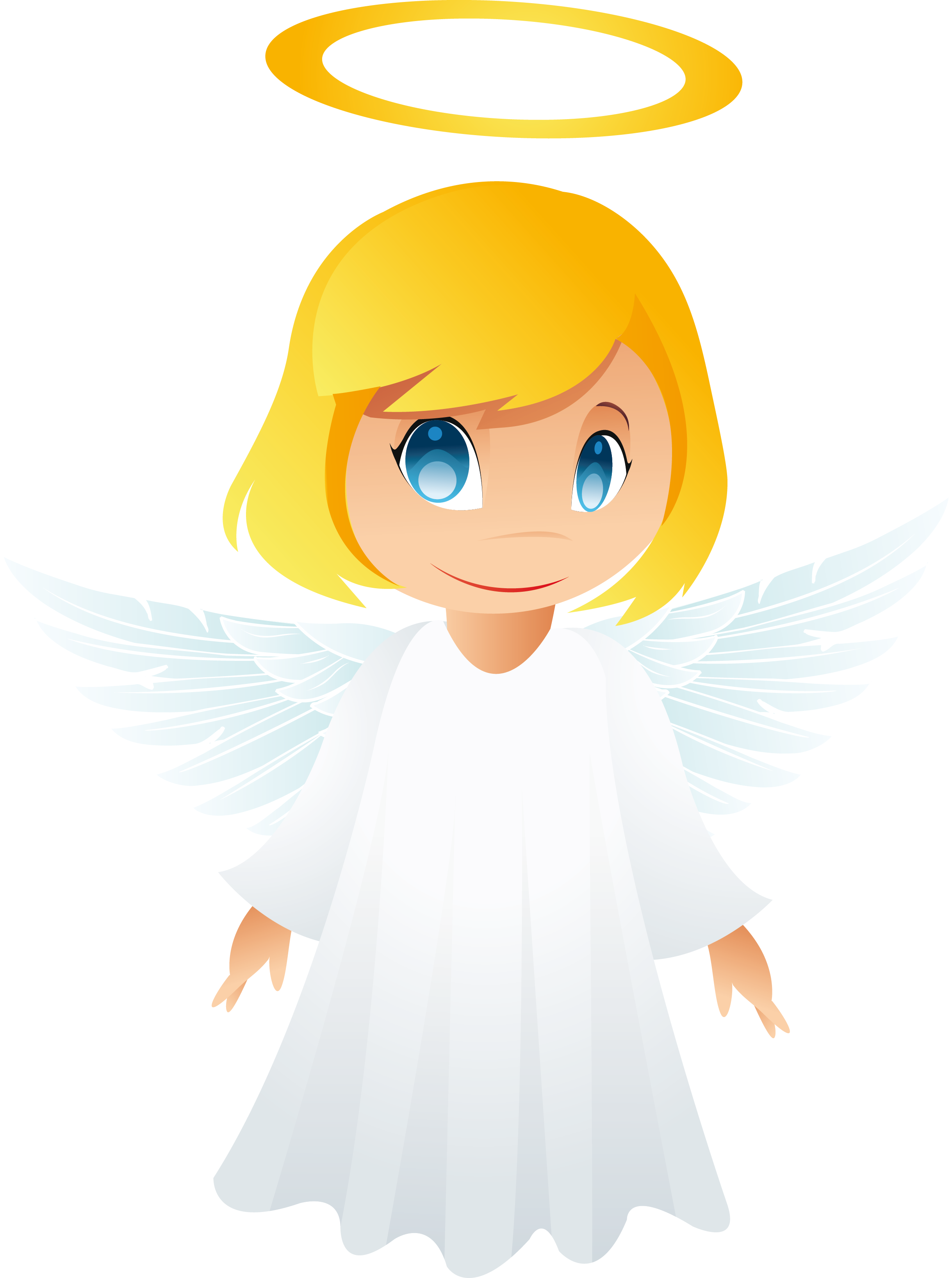 Angel Clipart Free Graphics Of Cherubs And Angels The - Angel Clipart 5 (2438x3272), Png Download