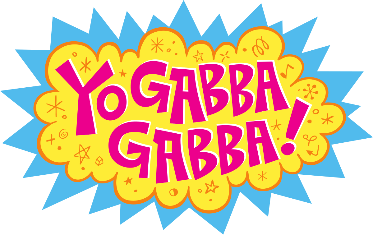 Yo Gabba Gabba - Yo Gabba Gabba Logo Png (1200x756), Png Download