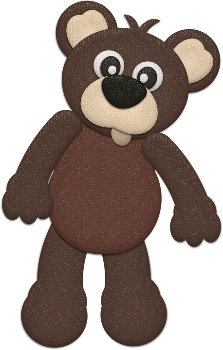 Teddy Bears - Cartoon (458x720), Png Download