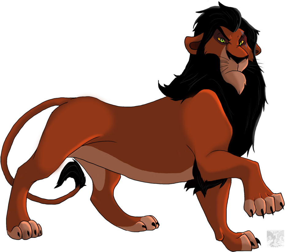The Lion King Scar Png Download Image - Scar Lion King Clipart (958x833), Png Download