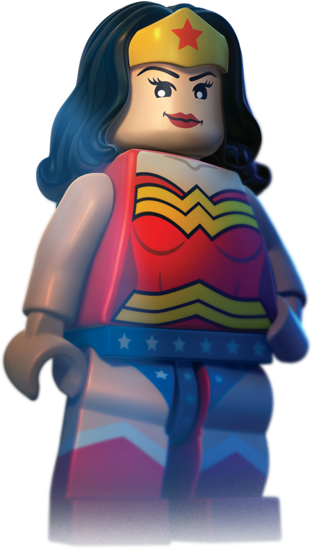 Wonderous Woman - Lego Dc Wonder Woman (449x789), Png Download