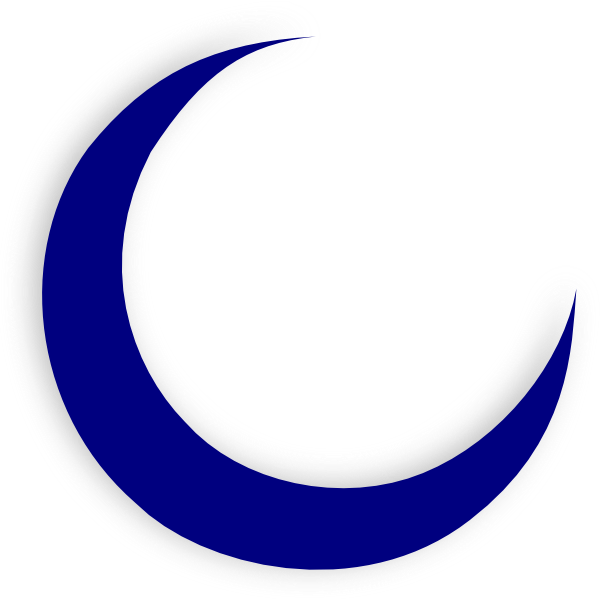Crescent Moon Svg Clip Arts 600 X 599 Px (600x599), Png Download