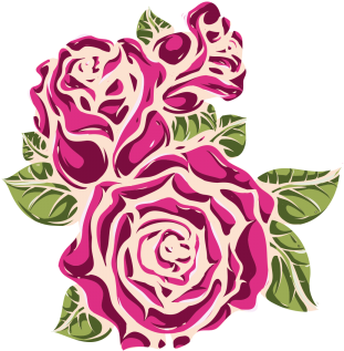 Pink Watercolor Ink Flower Png Vector Hand Made Style, - Watercolor Painting (360x360), Png Download