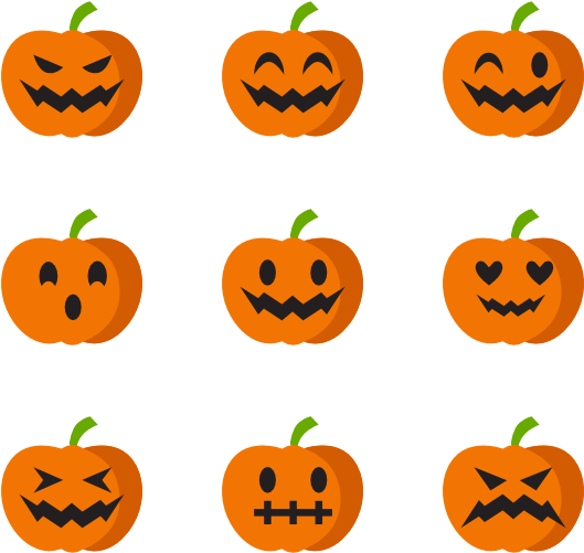 Pumpkin - Halloween (600x564), Png Download