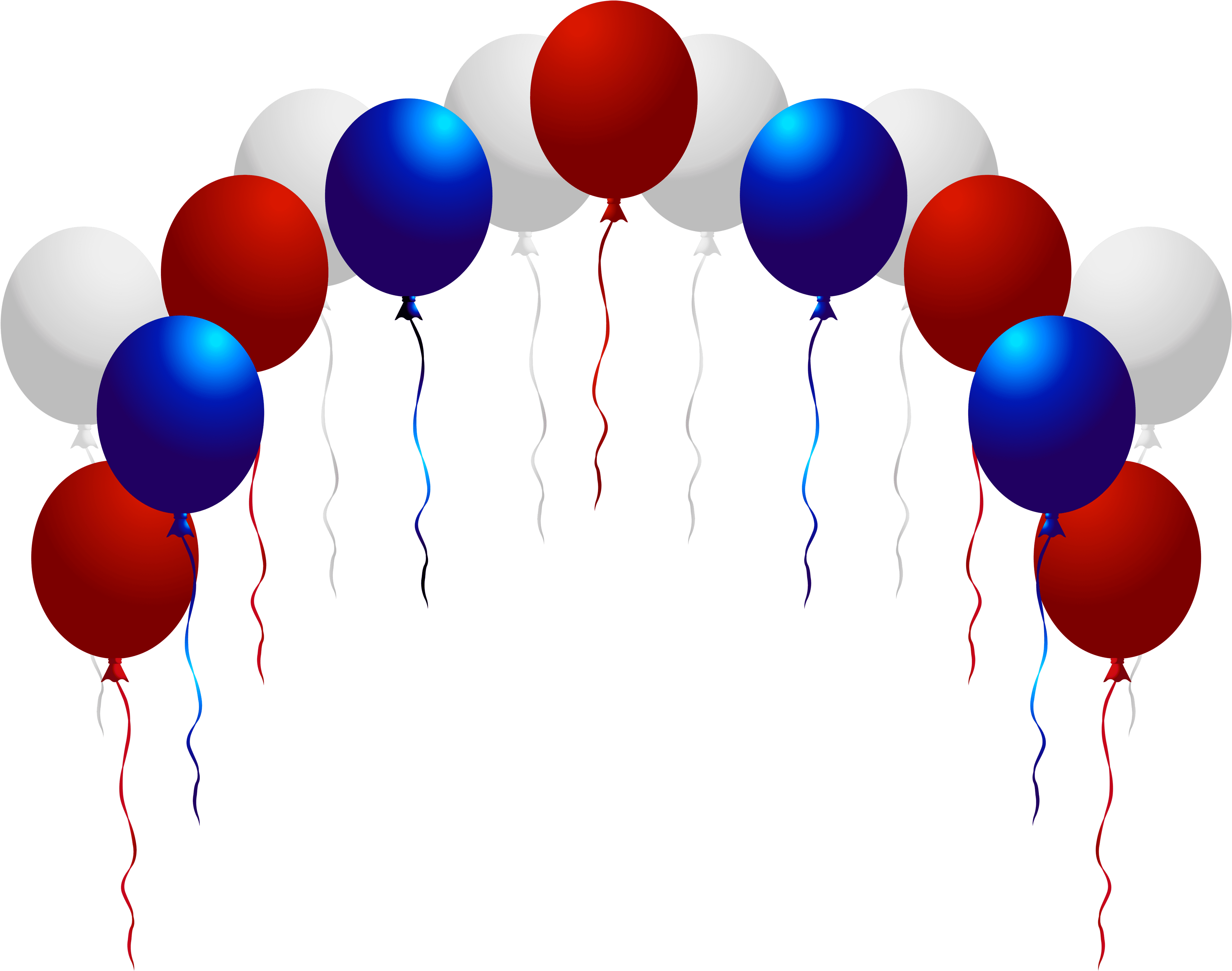 4th Of July Background Png (4000x3154), Png Download