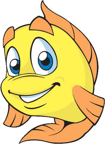 Freddi Fish - Freddi Fish 2 The Haunted Schoolhouse (375x507), Png Download