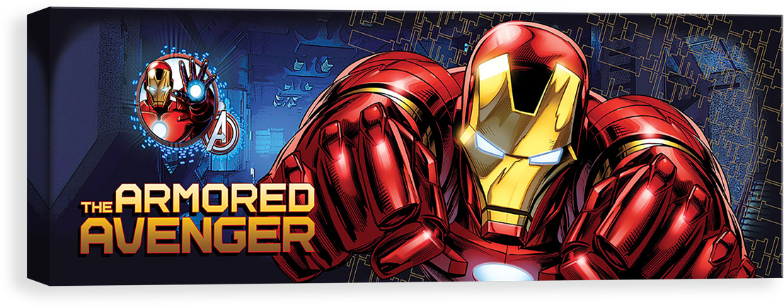 Iron Man, The Armored Avenger - Advanced Graphics Wj1255 Iron Man 48"x 48" Walljammer (1280x1280), Png Download