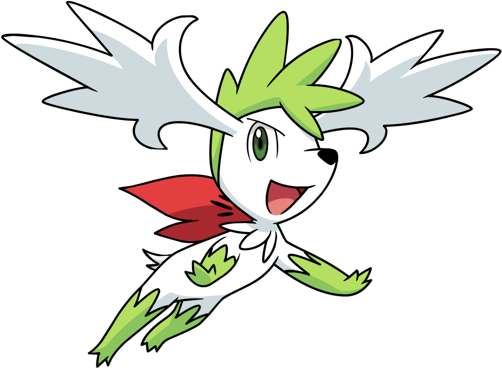 Shaymin Sky Forme (1024x757), Png Download