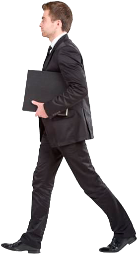Office People Walking Png - Business People Walking Png (346x551), Png Download